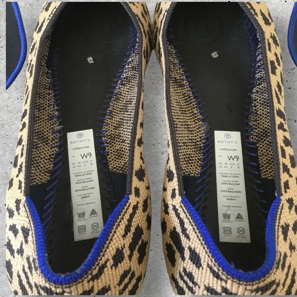 Rothy’s The Point Ballet Flat In Cheetah Print - Picture 10 of 13